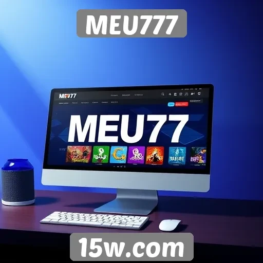 Análise da interface do usuário do site MEU777